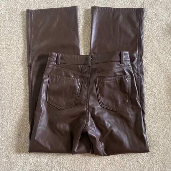 Garage faux leather pants - Picture 3 of 3